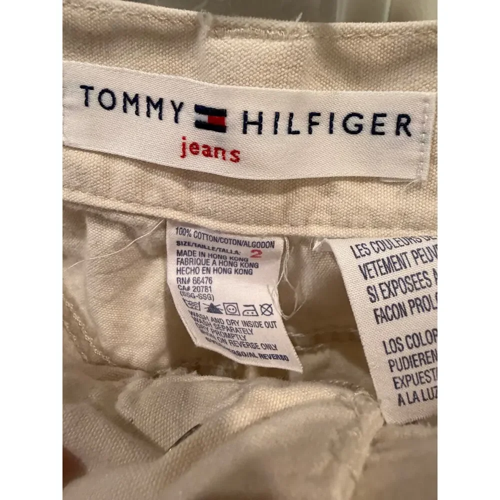 Vintage Tommy Hilfiger jeans with American Flag detail-Size 2 - Picture 3 of 5
